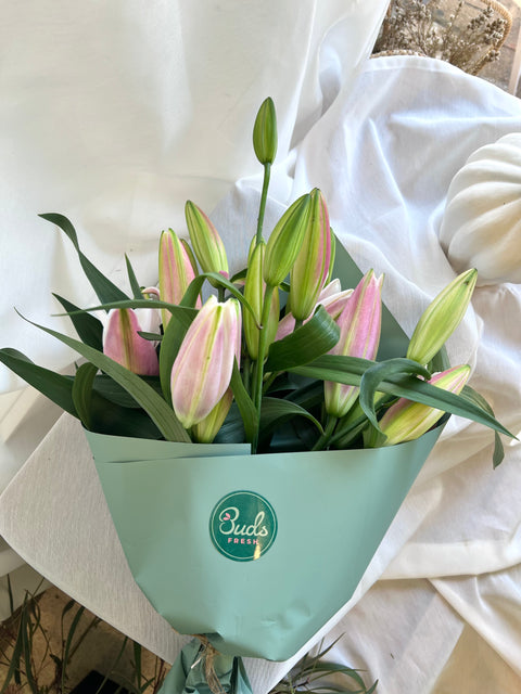 Oriental Lilies Bunch